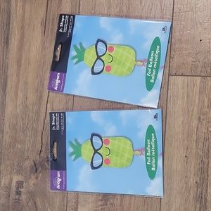 Anagram Pineapple Jr. Shape Balloon - 2 Packages
